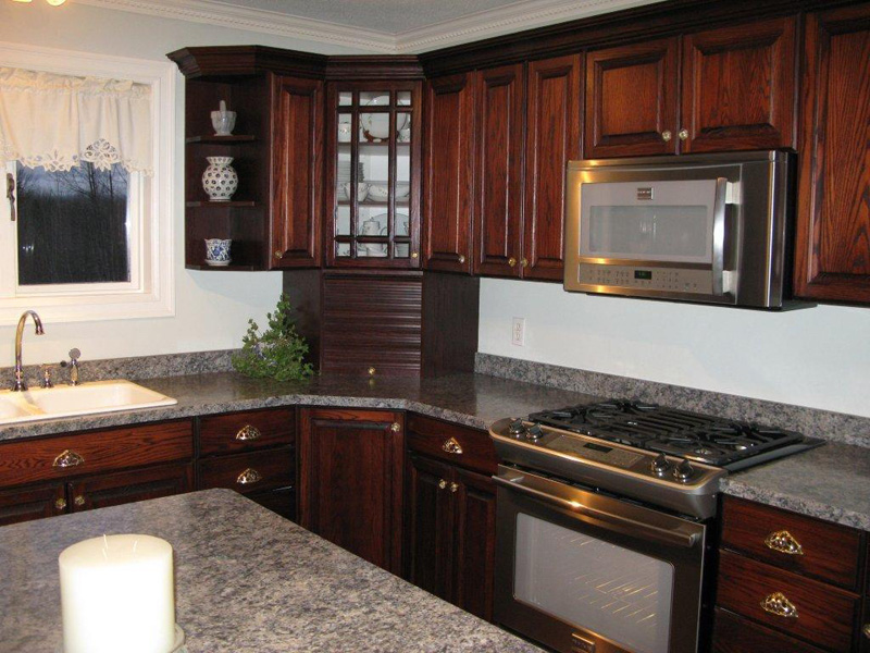 Stained Oak Kitchens Advantage Cabinets Advantage Cabinets